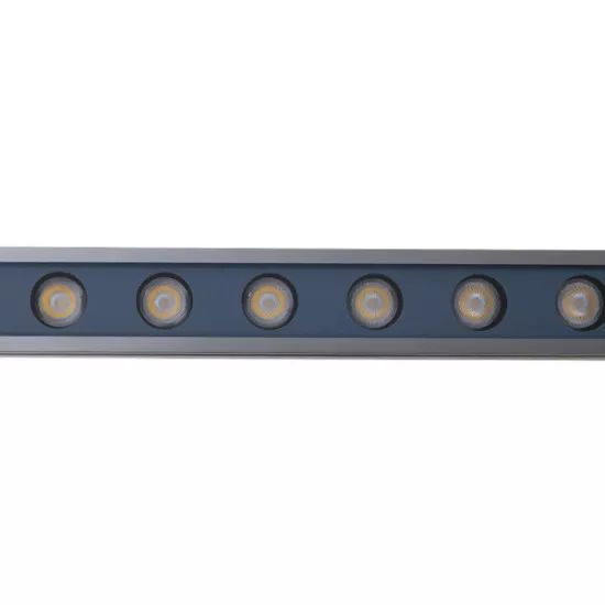 LED Wall Washer Αρχιτεκτονικού Φωτισμού 100cm GENIUS 24W CREE 24v 3360lm Δέσμης 10-30° Μοιρών Αδιάβροχο IP66 Θερμό Λευκό 3000k GloboStar 05102