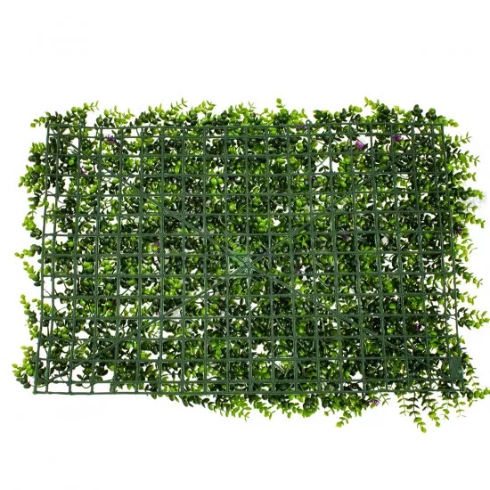 78421 Artificial - Συνθετικό Τεχνητό Διακοσμητικό Πάνελ Φυλλωσιάς - Κάθετος Κήπος Καυκάσιο Πυξάρι - Απτένια Πράσινο Μ60 x Υ40 x Π8cm