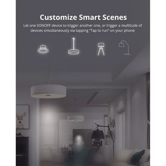 Wi-Fi Smart Switch Two Way Dual Relay (Upgraded) - 2 Output Channel