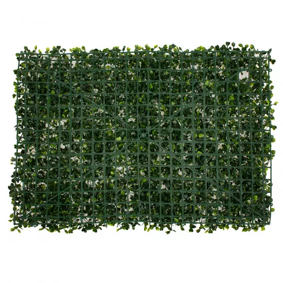 GloboStar® 78410 Συνθετικό Πάνελ Φυλλωσιάς - Κάθετος Κήπος Πυξάρι - Ιαπωνική Δάφνη Μ60 x Υ40 x Π7cm