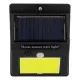 GloboStar® 71496 Αυτόνομο Ηλιακό Φωτιστικό LED COB 12W 1200lm με Ενσωματωμένη Μπαταρία 1200mAh - Φωτοβολταϊκό Πάνελ με Αισθητήρα Ημέρας-Νύχτας και PIR Αισθητήρα Κίνησης Αδιάβροχο IP65 Ψυχρό Λευκό 6000K