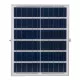 GloboStar® 71560 Αυτόνομος Ηλιακός Προβολέας LED SMD 150W 18000lm με Ενσωματωμένη Μπαταρία 15000mAh - Φωτοβολταϊκό Πάνελ με Αισθητήρα Ημέρας-Νύχτας και Ασύρματο Χειριστήριο RF 2.4Ghz Αδιάβροχος IP66 Ψυχρό Λευκό 6000K
