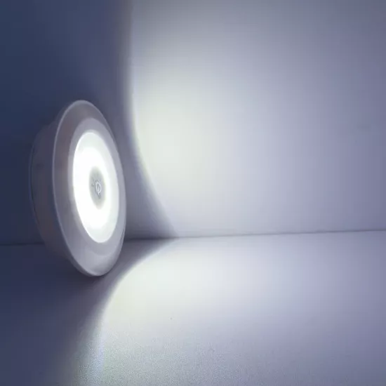 Φωτιστικά Νυκτός Μπαταρίας LED COB 6W 600lm με Timer & Ασύρματο Χειριστήριο RF - ΣΕΤ 3 Τεμαχίων Ψυχρό Λευκό 6000K