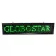 GloboStar® 90252 Κυλιόμενη Ψηφιακή Επιγραφή P10 LED SMD AC 220-240V με Wi-Fi - Αδιάβροχή IP54 - Μονής Όψης - Μ103 x Π9 x Υ23cm Πράσινο