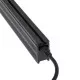 GloboStar® OFFICE 61024-S Γραμμικό Φωτιστικό Οροφής Linear LED 18W 2200lm 120° AC 220-240V Μ120 x Π2 x Υ4cm Φυσικό Λευκό 4500K - Μαύρο - 3 Years Warranty