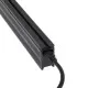 GloboStar® OFFICE 61025 Γραμμικό Φωτιστικό Οροφής Linear LED CCT 18W 2170lm 120° AC 220-240V Μ120 x Π2 x Υ4cm Θερμό Λευκό 2700K - Μαύρο - 3 Years Warranty