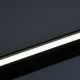 GloboStar® OFFICE 61024-1 Γραμμικό Κρεμαστό Φωτιστικό Linear LED CCT 18W 2200lm 120° AC 220-240V Μ120 x Π2 x Υ4cm Φυσικό Λευκό 4500K - Μαύρο - 3 Years Warranty