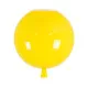 GloboStar® BALLOON 00651 Μοντέρνο Παιδικό Φωτιστικό Οροφής Μονόφωτο Κίτρινο Πλαστικό Μπάλα Φ30 x Υ33cm