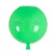 GloboStar® BALLOON 00653 Μοντέρνο Παιδικό Φωτιστικό Οροφής Μονόφωτο Πράσινο Πλαστικό Μπάλα Φ30 x Υ33cm