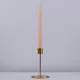 GloboStar® PINK-ORCHID 35205 ΣΕΤ 4 Αρωματικά Κεριά Κηροπηγίου Παραφίνης με Άρωμα Άγρια Ορχιδέα Σομόν Μ2 x Π2 x Υ25cm