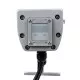 GloboStar® WASHER-DAIA S-90997 Μπάρα Φωτισμού Wall Washer LED 96W 10080lm 30° DC 24V Αδιάβροχο IP65 Μ52 x Π7.5 x Υ7cm Πολύχρωμο 4in1 RGBW DMX512 Display on Body - Ασημί - 3 Years Warranty