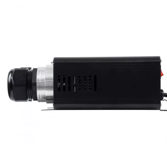 GloboStar® 78566 Μηχανή Οπτικής Ίνας Διπλής Κεφαλής - Fiber Optic Light Machine Double Head LED 45W AC 220-240V με Ασύρματο Χειριστήριο RF 2.4Ghz Μ16 x Π26 x Υ8.5cm RGB - 2 Years Warranty
