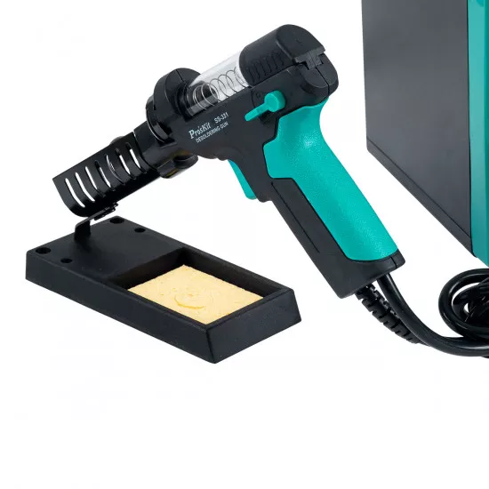 GloboStar® 79994 Proskit SS-331H Desoldering Station - Επαγγελματικός Σταθμός Αποκόλλησης Ρεύματος 140W AC 220-240V με Ρύθμιση Θερμοκρασίας 160°C έως 480°C Μ13 x Π18.5 x Υ16cm