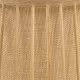 GloboStar® AZORES 01753 Vintage Φωτιστικό Δαπέδου Μονόφωτο Μπεζ Ξύλινο Bamboo Πλέγμα Φ30 x Υ90cm
