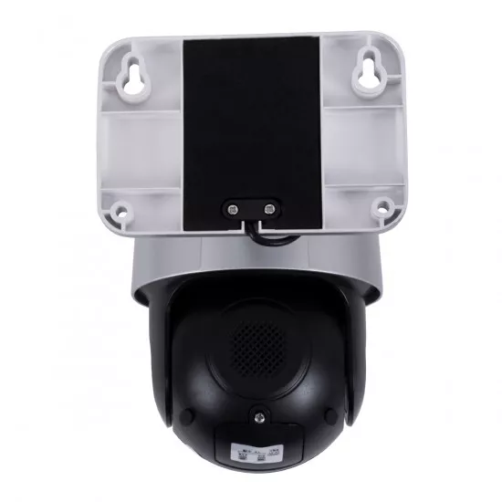 GloboStar® 86049 Αυτόνομη Ηλιακή Camera 1080P 2MP WiFi 150° Μπαταρία 3200mAh Φωτοβολταϊκό Πάνελ Αισθητήρα Ημέρας-Νύχτας & Ρύθμιση Χρόνου Διπλή Κατέυθυνση Ομιλίας Αδιάβροχη IP66 Ψυχρό Λευκό 6000K - Ασημί
