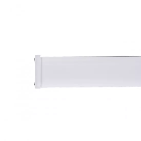 GloboStar® DIGI-BAR 90214 Ψηφιακή Μπάρα Φωτισμού Wall Washer Digital Pixel Facade Tuber Bar LED 12W 720lm 180° DC 24V Αδιάβροχο IP65 L100 x W3 x H4.5cm RGB DMX512 - Ασημί με Οπάλ Λευκό Κάλυμμα - 3 Years Warranty