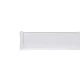 GloboStar® DIGI-BAR 90214 Ψηφιακή Μπάρα Φωτισμού Wall Washer Digital Pixel Facade Tuber Bar LED 12W 720lm 180° DC 24V Αδιάβροχο IP65 L100 x W3 x H4.5cm RGB DMX512 - Ασημί με Οπάλ Λευκό Κάλυμμα - 3 Years Warranty
