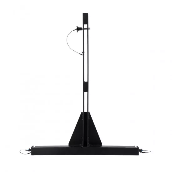 GloboStar® FDB DLA208-RF+CP 98019 Hanging Line Array Speaker Base - Βάση Ηχείου με Κρεμαστικό Σύστημα για Line Array DLA208 & DLA118BAS - Ρυθμιζόμενες Μοίρες & Fast Clips System - Μαύρο - Μ56.2 x Π73.3 x Υ7.8cm