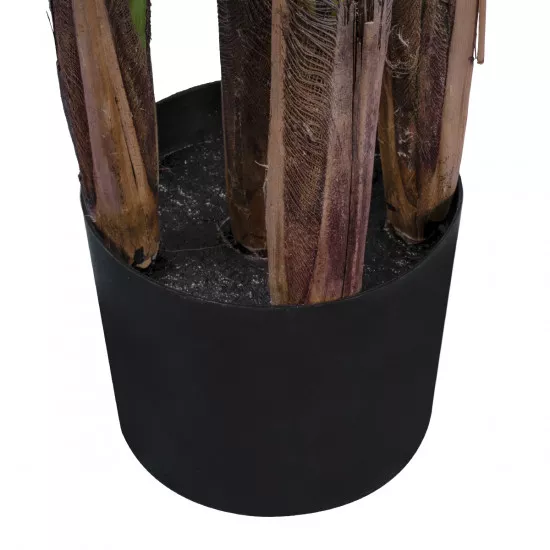 GloboStar® Artificial Garden ARECA PALM TREE 20010 Τεχνητό Διακοσμητικό Φυτό Φοινικόδεντρο Αρέκα Υ120cm