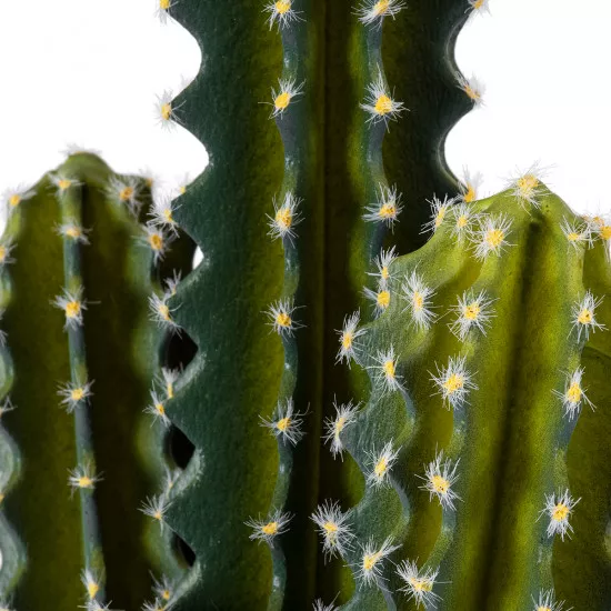 GloboStar® Artificial Garden CEREUS JAMACARU CACTUS 20094 Τεχνητό Διακοσμητικό Φυτό Κάκτος Κηρίος Υ53cm