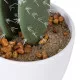 GloboStar® Artificial Garden OPUNTIA FICUS-INDICA CACTUS 20096 Τεχνητό Διακοσμητικό Φυτό Κάκτος Φραγκοσυκιά Υ60cm