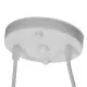 GloboStar® BIKE WHITE 01300 Vintage Κρεμαστό Φωτιστικό Οροφής Δίφωτο Λευκό Μεταλλικό Μ67 x Π1.5 x Υ41cm