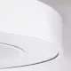 GloboStar® RA 61195 Κρεμαστό Φωτιστικό Δαχτυλίδι-Κύκλος LED CCT 67W 7370lm 120° AC 220-240V - Εναλλαγή Φωτισμού μέσω Τηλεχειριστηρίου All In One Ψυχρό 6000k+Φυσικό 4500k+Θερμό 2700k Dimmable Φ60cm - Λευκό - 3 Years Warranty