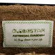 GloboStar® Artificial Garden OINOUSSES 20481 Επιτοίχιο Κασπώ Γλάστρα - Flower Pot από Φλοιό Καρύδας Καφέ Μ61cm x Π19cm x Υ18cm