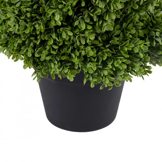 GloboStar® Artificial Garden BUXUS SPIRAL 20402 Τεχνητό Διακοσμητικό Φυτό Σπιράλ Πυξός Υ150cm