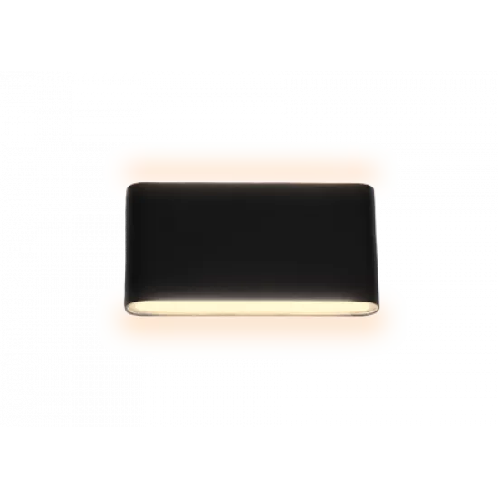 Αδιάβροχο Φωτιστικό Τοίχου - Απλίκα Leggenda Up/Down σε μαύρο χρώμα LED 12W 1080lm 230V AC IP65 θερμό Λευκό 3000Κ ATM-2111